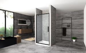 Sprchové dvere MAXMAX Rea RAPID swing 100 cm - čierne