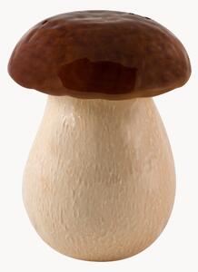 Veľká ručne maľovaná úložná dóza Mushroom