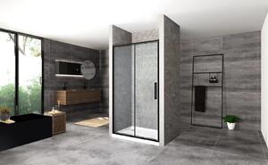 Sprchové dvere MAXMAX Rea RAPID fold 80 cm - čierne