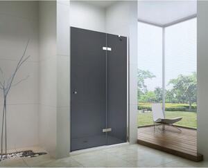 Sprchové dvere maxmax ROMA 80 cm - grafitové sklo