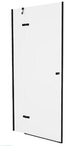 Sprchové dvere maxmax ROMA black 70 cm