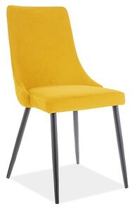 Jedálenská stolička Polly (žltá + čierna). Vlastná spoľahlivá doprava až k Vám domov. 1050715