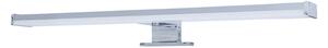 Mereo, Mereo Led kúpeľňové osvetlenie nad zrkadlo, strieborné, 40 cm, 7 W, 455 lm, 4000 K, IP44, 230 V, MER-CN700G40