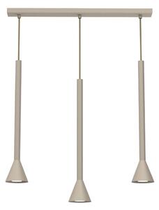 Luster na lanku MAZZO 3xGU10/8W/230V béžový