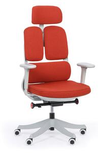 Kancelárska stolička ERGONOMY, červená