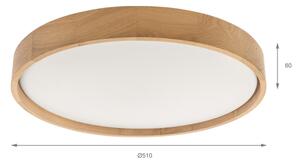 Brilagi - LED stmievateľné stropné svietidlo MANAROLA LED/36W/230V 3000-6500K pr. 51 cm + diaľkové ovládanie
