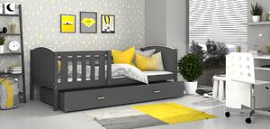 Detská posteľ so zásuvkou TAMI R - 160x80 cm - šedá