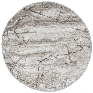 Koberec Aqua Marble 19 kruh sivý