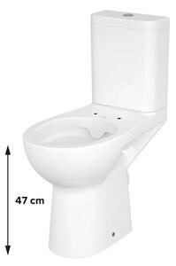 Wc kombi Cersanit Etiuda so zadným odpadom K11-0221