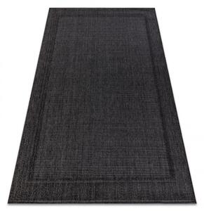 Šnúrkový koberec SIZAL TIMO 5979 outdoor čierny