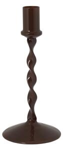 Sklenený svietnik Eneby Brown 20 cm