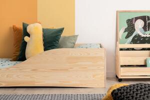 Detská dizajnová posteľ z masívu PEPE 3 - 160x90 cm