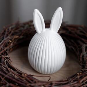 Veľkonočná dekorácia Meja White 14 cm