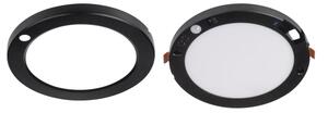 Kanlux 24605 - LED Svietidlo so senz. 2v1 ERGA LED/17W/230V 3000/4000/6500K čierna