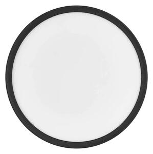 LED Stropné svietidlo FLORI LED/18W/230V 4000K čierna pr. 29 cm