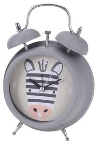 H&S Decoration Detské stolné hodiny Zebra, viacfarebná