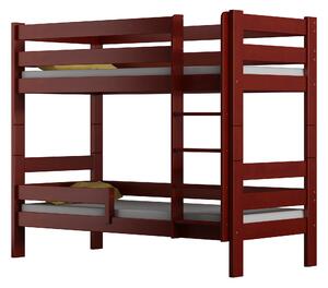 Detská poschodová posteľ z masívu GABI - 160x80 cm