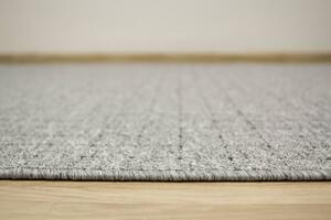 Metrážny koberec Zembla 73 sivý / grafitový