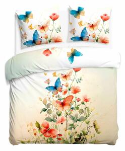 SATÉNOVÉ OBLIEČKY SATYNLOVE PREMIUM 160X200 CM, 2KS 70X80 CM VZOROVANÉ