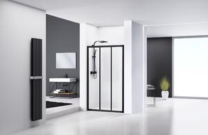Sprchové dvere MAXMAX Rea ALEX 90 cm - čierne