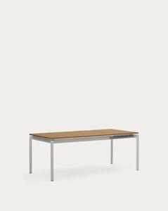 CANYELLES GREY záhradný rozťahovací jedálensky stôl 140 cm