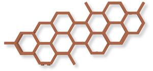Terma24 Hex 502x1126 vodný radiátor Bright Copper YL
