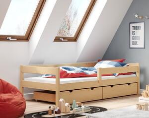 MAXMAX Detská posteľ z masívu PAVLÍK 2 - 200x90 cm