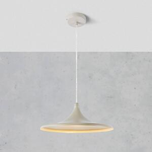 Markslöjd LED závesné svietidlo BEAM s osvetlením, béžové, hliník, Ø 37 cm, Krémová / jantárovo žltá, Obývacia izba / jedáleň, Hliník, Moderný, Závesné svietidlo