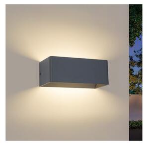 Brilagi - LED vonkajšie nástenné svietidlo DONNANI LED/7W/230V 20 cm antracit IP44