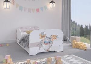 Detská posteľ KIM - MACKO A LIŠIAK 160x80 cm