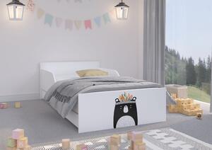 Detská posteľ FILIP - ČIERNY MACKO INDIÁN 180x90 cm