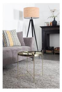 Odkladací stolík v zlatej farbe Zuiver Cupid, ⌀ 43 cm