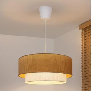 Brilagi - LED luster na lanku BOHO ECO 1xE27/10W/230V pr. 40 cm béžová/krémová