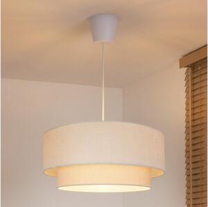 Brilagi - LED luster BOHO ECO na lane 1xE27/10W/230V pr. 40 cm krémový