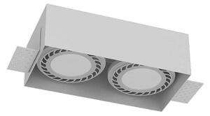 Brosline 3271 - Podhľadové svietidlo CAGE 2xGU10/18W/230V biela