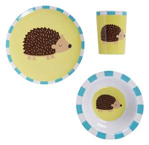 3-dielny jedálenský set pre deti s motívom ježka Premier Housewares