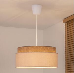 Brilagi - Závesný luster PADOVA na lanku 1xE27/60W/230V pr. 40 cm béžový