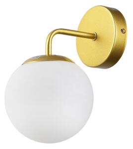 Brilagi - Nástenná lampa MALIVA 1xE14/15W/230V zlatá/biela
