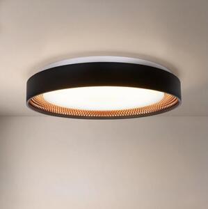 Brilagi - LED stmievateľné stropné svietidlo WALDO LED/48W/230V priemer 40 cm čierna/zlatá + diaľkové ovládanie