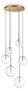 Ideal lux 317243 závesné stropné svietidlo EQUINOXE G4 | 3000K