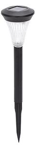 Aigostar - LED solárne svietidlo LED/2V 6500K IP44 40 mAh čierne