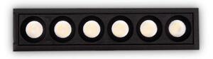 Ideal lux 305813 LED zapustené svietidlo LIKA SLIM | 10W integrovaný LED zdroj | 1000lm | 3000K