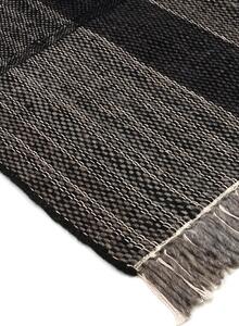 Koberec kusový Carpet Decor Handmade - NORTON BLACK GRAY Rozmer koberca: 160x230 cm