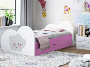 Detská posteľ MRÁČIK 180x90 cm, so zásuvkou (11 farieb) + matrace ZADARMO