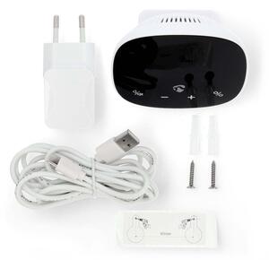 Nedis WIFISA20CBK-Inteligentný monitor kvality ovzdušia s LED displejom SmartLife Wi-Fi
