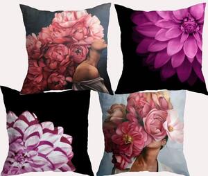 Obliečky na vankúše 40x40 cm Pyton set 4 ks EMI