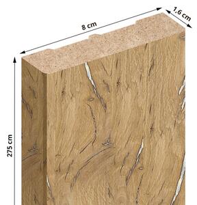 Lamelová doska Medové drevo 80x16mm