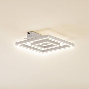 Lindby LED stropné svietidlo Madamo, biele, 30 cm, 3000K