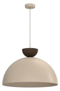 Závesný luster na lanku NEVIS 1xE27/15W/230V priemer 50 cm béžový