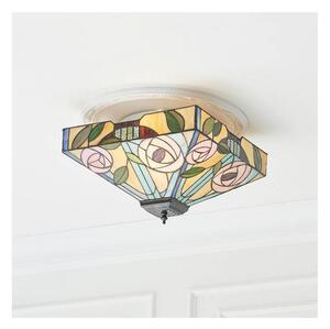 Endon 70699 - Stropné svietidlo Tiffany WILLOW 2xE27/60W/230V 35x35 cm